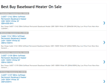 Tablet Screenshot of discount-baseboard-heater.blogspot.com