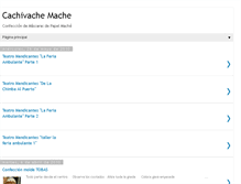 Tablet Screenshot of cachivachemache.blogspot.com