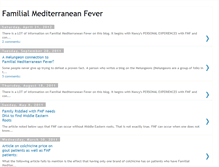 Tablet Screenshot of familialmediterraneanfever.blogspot.com