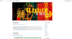 Desktop Screenshot of cceltaller.blogspot.com