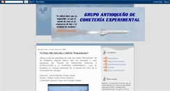 Desktop Screenshot of coheteriapaisa.blogspot.com