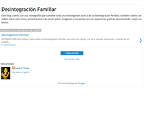 Tablet Screenshot of desintegracion-familiar-psicologia.blogspot.com