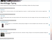 Tablet Screenshot of merahunggu.blogspot.com