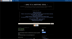 Desktop Screenshot of anumovingsoul.blogspot.com