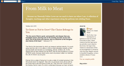 Desktop Screenshot of milk2meat.blogspot.com