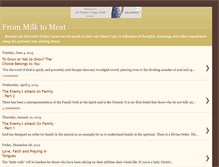 Tablet Screenshot of milk2meat.blogspot.com