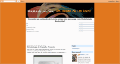 Desktop Screenshot of mobilidadehumana-leiria.blogspot.com