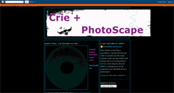 Desktop Screenshot of criemaisphotoscape.blogspot.com