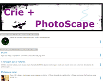 Tablet Screenshot of criemaisphotoscape.blogspot.com