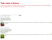 Tablet Screenshot of laquinua.blogspot.com