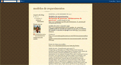 Desktop Screenshot of modelosderequerimentos.blogspot.com