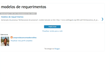 Tablet Screenshot of modelosderequerimentos.blogspot.com