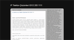 Desktop Screenshot of iptelefoncozumleri.blogspot.com