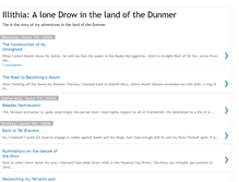 Tablet Screenshot of ciriththedrow.blogspot.com