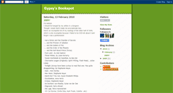 Desktop Screenshot of gypsysbookspot.blogspot.com