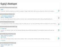 Tablet Screenshot of gypsysbookspot.blogspot.com