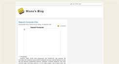 Desktop Screenshot of frankwisnu.blogspot.com