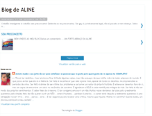 Tablet Screenshot of aline-gls.blogspot.com