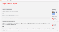 Desktop Screenshot of jorgealbertomejia.blogspot.com