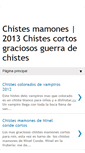 Mobile Screenshot of chistesmamonesmx.blogspot.com