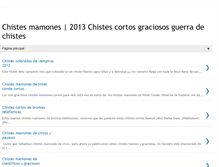 Tablet Screenshot of chistesmamonesmx.blogspot.com