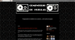 Desktop Screenshot of cementerio-de-huellas.blogspot.com