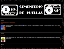 Tablet Screenshot of cementerio-de-huellas.blogspot.com