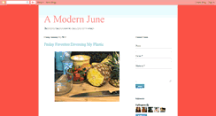 Desktop Screenshot of amodernjune.blogspot.com