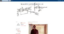 Desktop Screenshot of malonliterario.blogspot.com