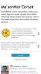 Mobile Screenshot of maisonmarcorset.blogspot.com