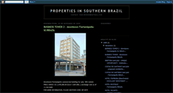 Desktop Screenshot of brazilpropertiesforsale.blogspot.com