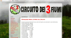 Desktop Screenshot of circuito3fiumi.blogspot.com