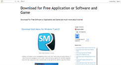 Desktop Screenshot of download-free-game-software.blogspot.com