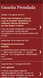 Mobile Screenshot of gauchaprendada.blogspot.com