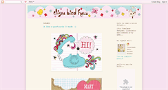 Desktop Screenshot of elizasbirdhaus.blogspot.com