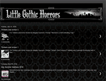 Tablet Screenshot of littlegothichorrors.blogspot.com