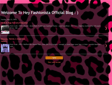 Tablet Screenshot of hey-fashionista.blogspot.com