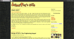 Desktop Screenshot of johnnydfox.blogspot.com