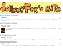 Tablet Screenshot of johnnydfox.blogspot.com