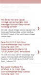 Mobile Screenshot of canvasvintagebackpack.blogspot.com