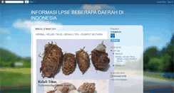 Desktop Screenshot of informasilpseindonesia.blogspot.com