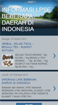 Mobile Screenshot of informasilpseindonesia.blogspot.com