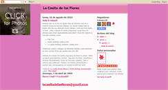 Desktop Screenshot of lacasitadelasflores.blogspot.com