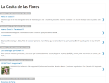 Tablet Screenshot of lacasitadelasflores.blogspot.com