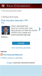 Mobile Screenshot of firatsosyolojimezunlari.blogspot.com
