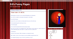 Desktop Screenshot of edsfunnypages.blogspot.com