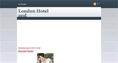 Desktop Screenshot of londonhotelrooms.blogspot.com