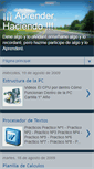 Mobile Screenshot of haciendoseaprendemejor.blogspot.com