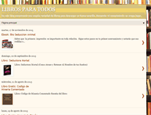 Tablet Screenshot of librosgratisparatodos.blogspot.com