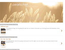 Tablet Screenshot of pearlschell.blogspot.com